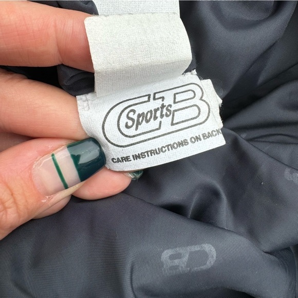1989 wind breaker pull over vintage medium CB sports - Picture 9 of 15